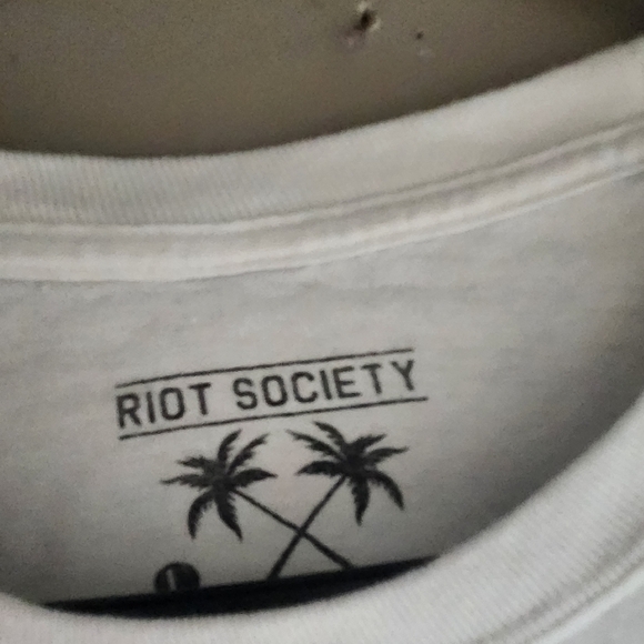 Riot Society NASA Long Sleeve Thumbs-up Astronaut Shirt Embroidered Size L - Picture 3 of 4